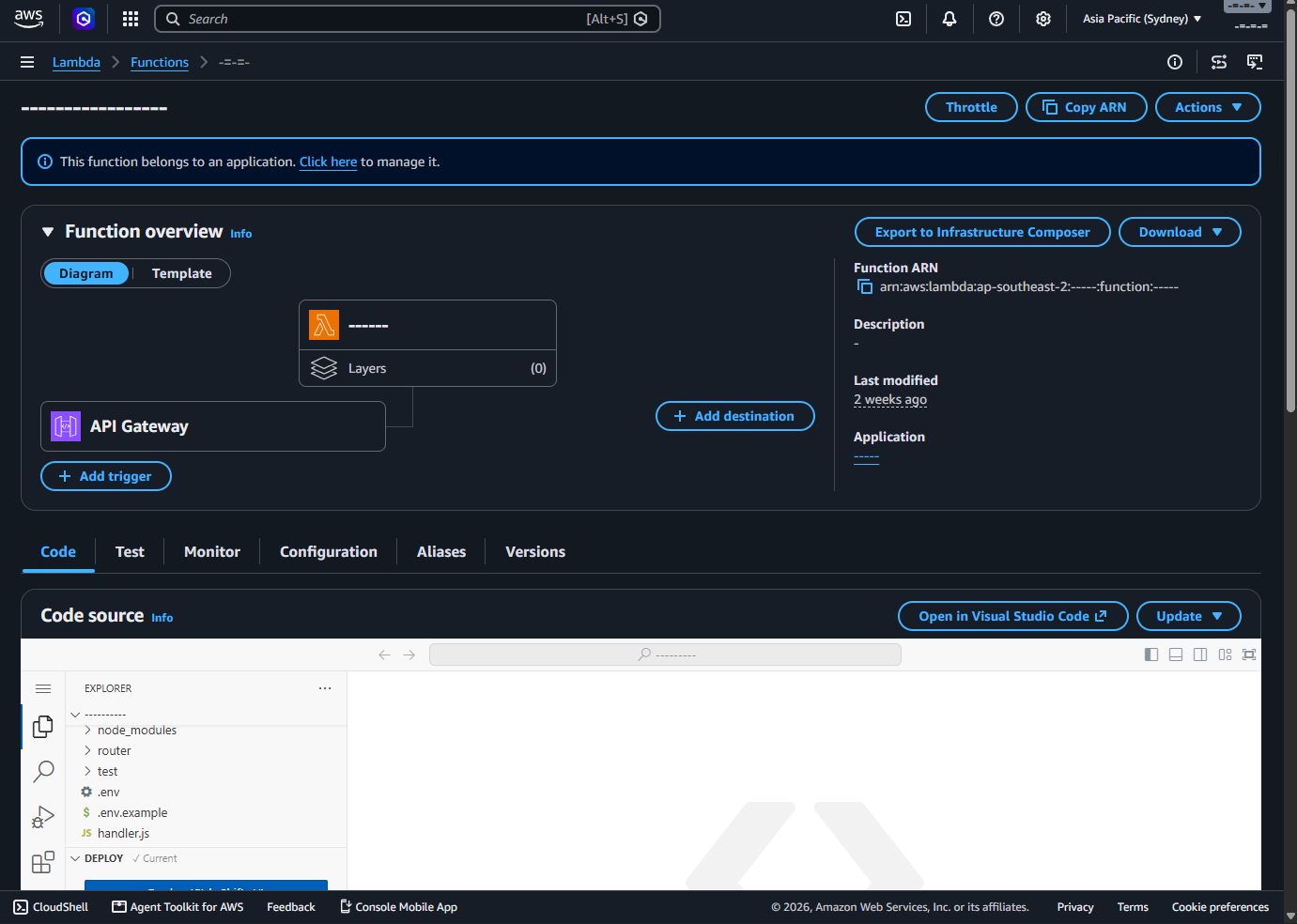 Serverless Web Application overview